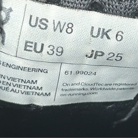 On cloud cloudmonster black - Picture 9 of 9